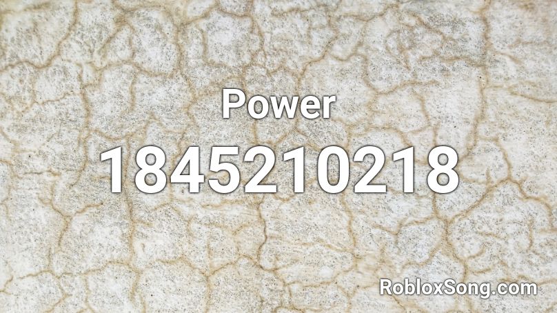 Power Roblox ID