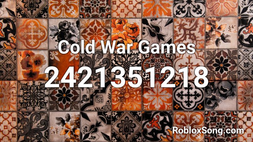 Cold War Games Roblox ID