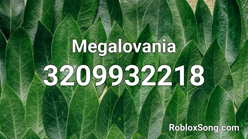 Megalovania Roblox ID