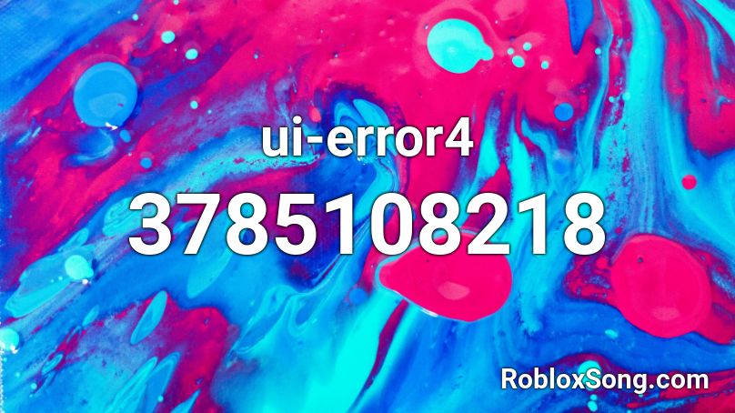 ui-error4 Roblox ID