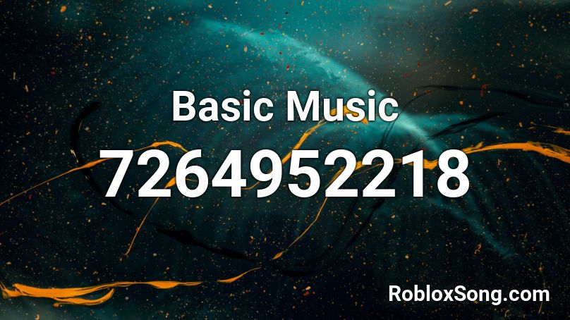 Basic Music Roblox ID