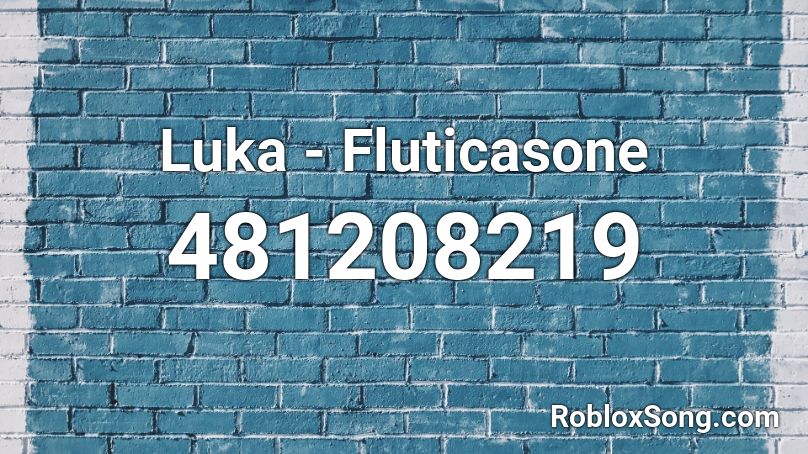 Luka - Fluticasone Roblox ID