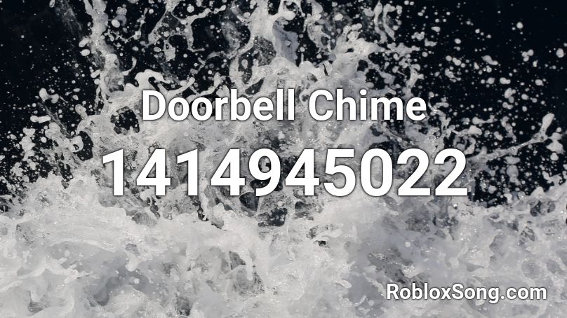 Doorbell Chime Roblox ID