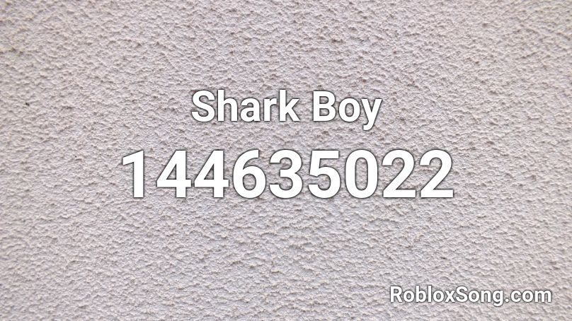 Shark Boy  Roblox ID