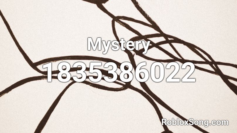 Mystery Roblox ID