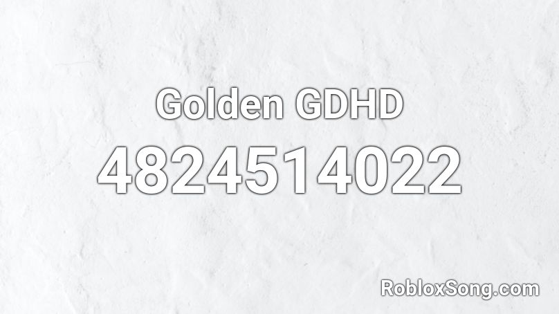 Golden GDHD Roblox ID