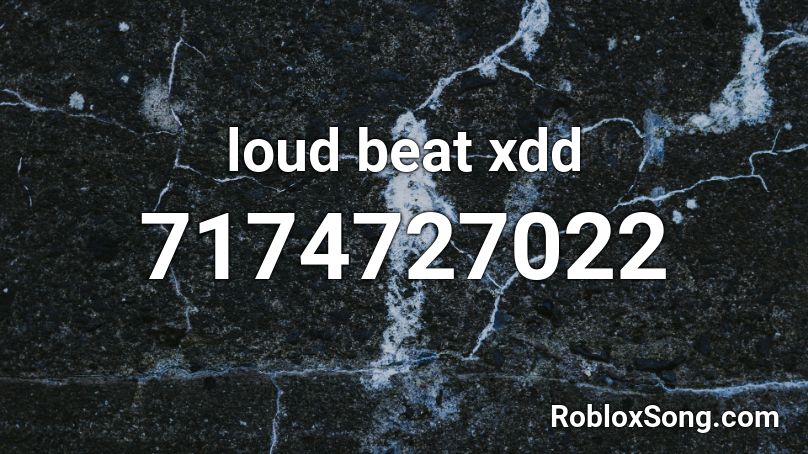 xdd Roblox ID