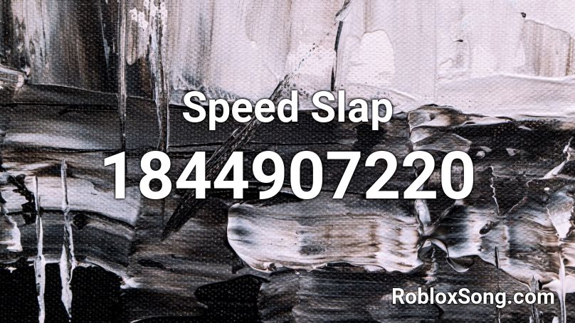 Speed Slap Roblox ID