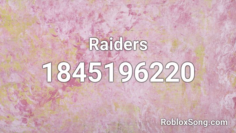 Raiders Roblox ID