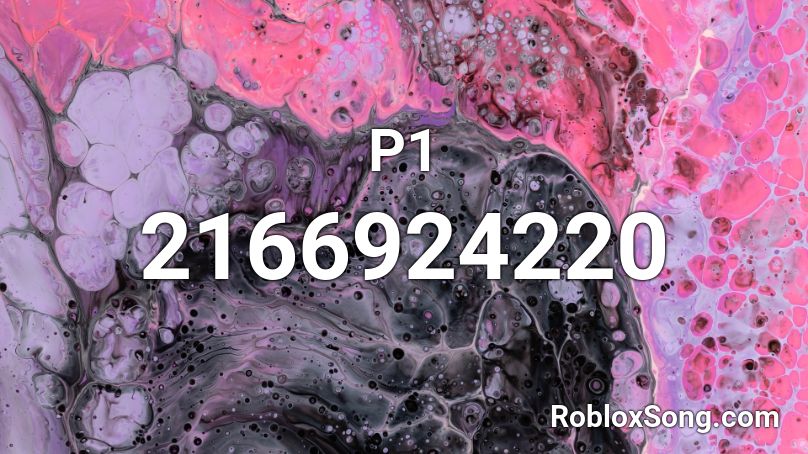 P1 Roblox ID