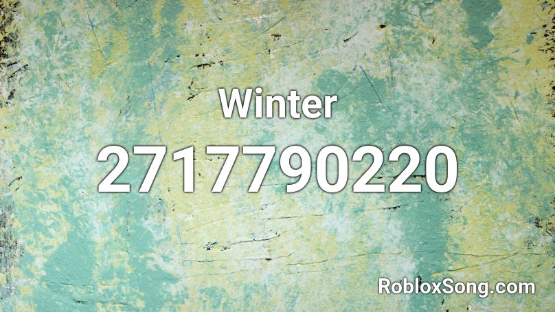 Winter Roblox ID