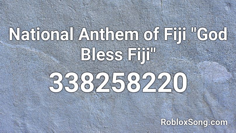 National Anthem of Fiji  