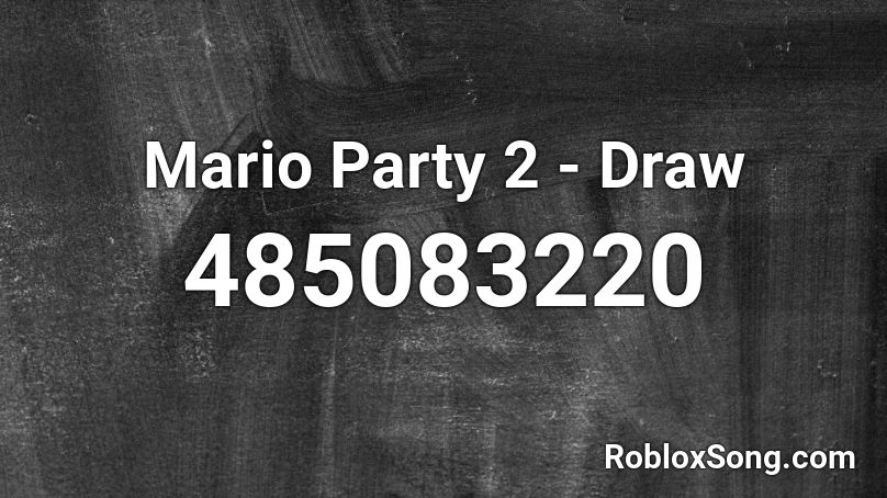 Mario Party 2 - Draw Roblox ID