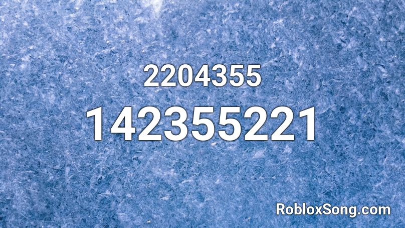 2204355 Roblox ID
