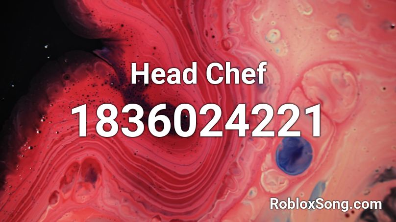 Head Chef Roblox ID