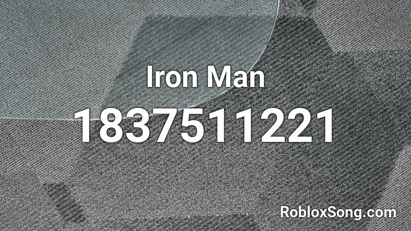 Iron Man Roblox ID