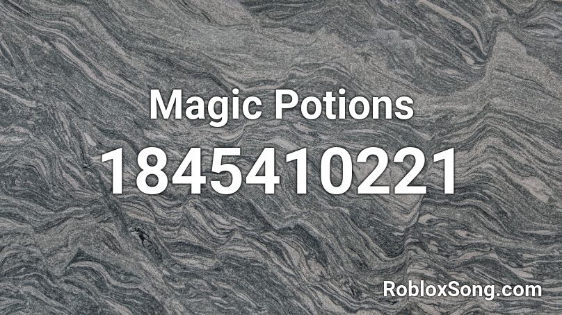 Magic Potions Roblox ID