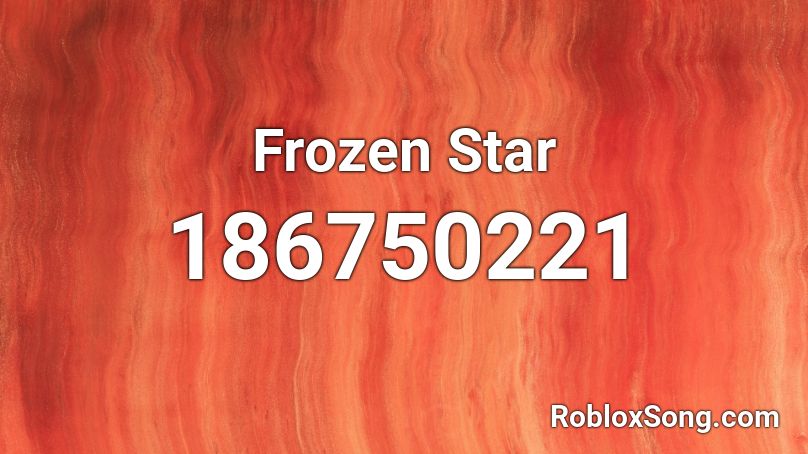 Frozen Star Roblox ID