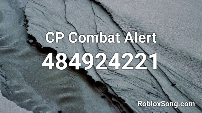 CP Combat Alert Roblox ID