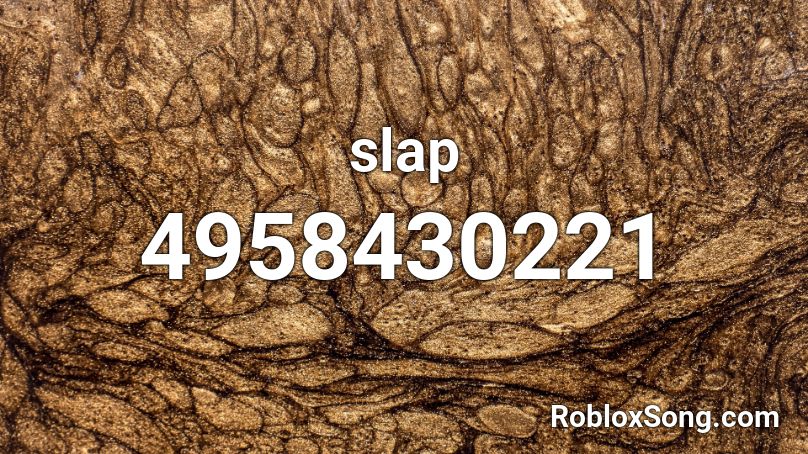 slap Roblox ID