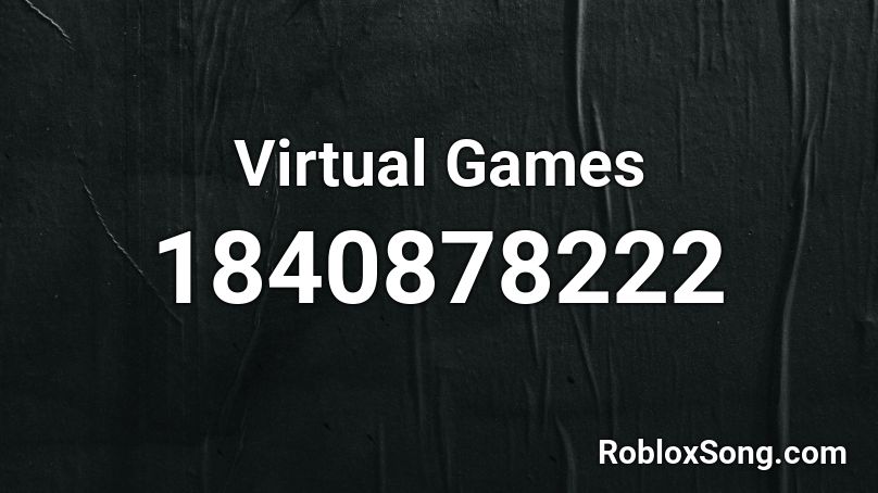 Virtual Games Roblox ID