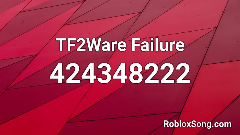 TF2Ware Failure Roblox ID