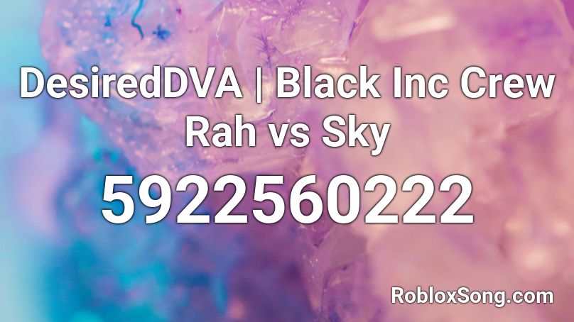 SONG Roblox ID