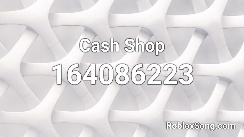 Cash Shop Roblox ID