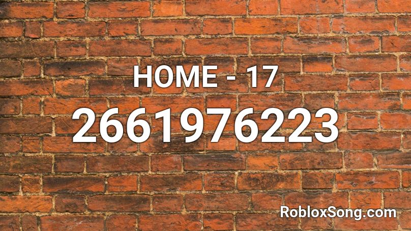 HOME - 17 Roblox ID