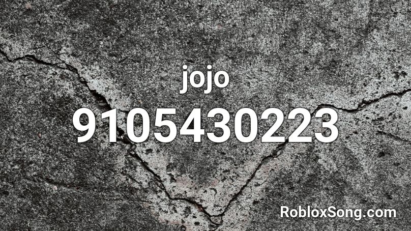 jojo  Roblox ID