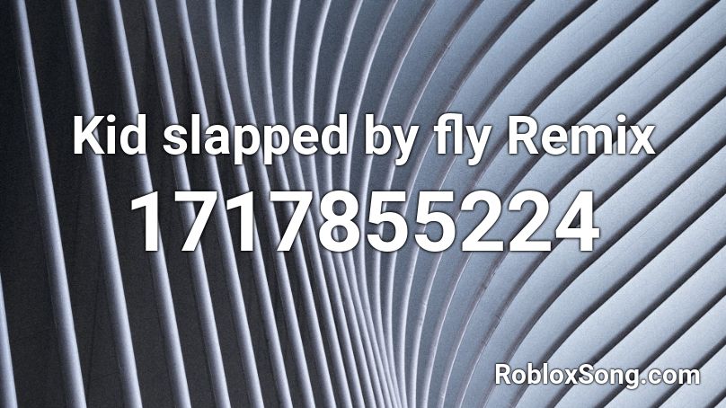 Kid slapped by fly Remix Roblox ID