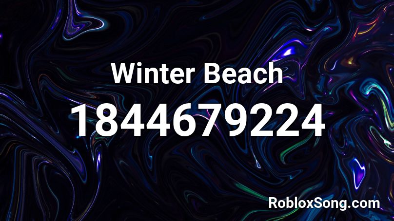 Winter Beach Roblox ID