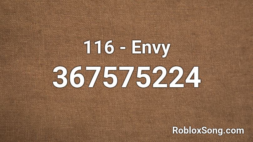 116 - Envy Roblox ID