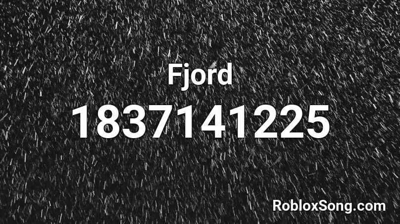 Fjord Roblox ID