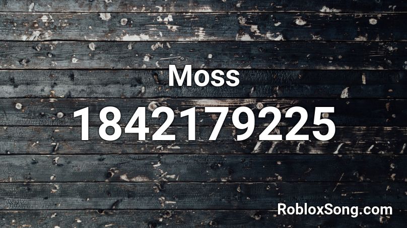 Moss Roblox ID