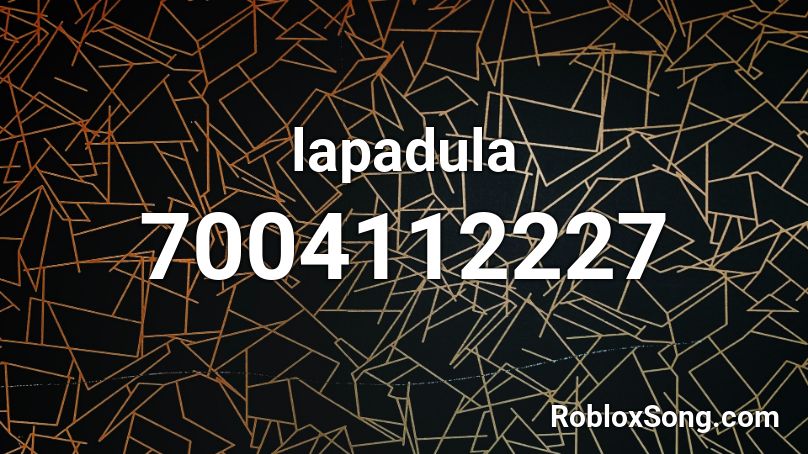 lapadula Roblox ID