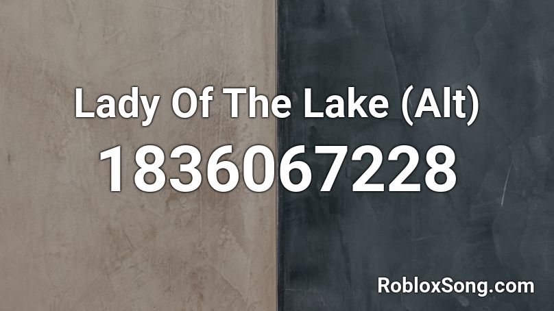 Lady Of The Lake (Alt) Roblox ID