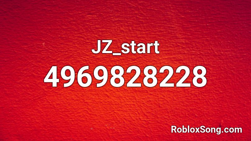 JZ_start Roblox ID