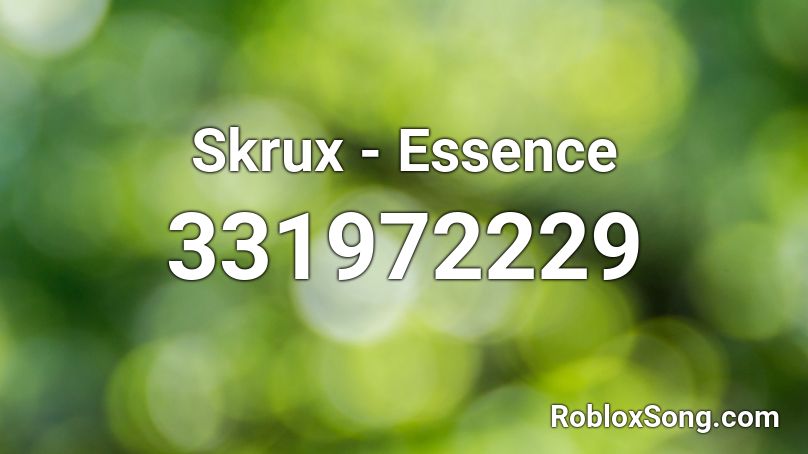 Skrux - Essence Roblox ID