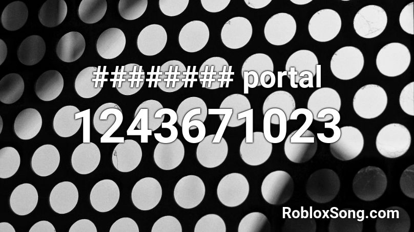 ######## portal Roblox ID