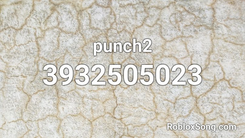 punch2 Roblox ID