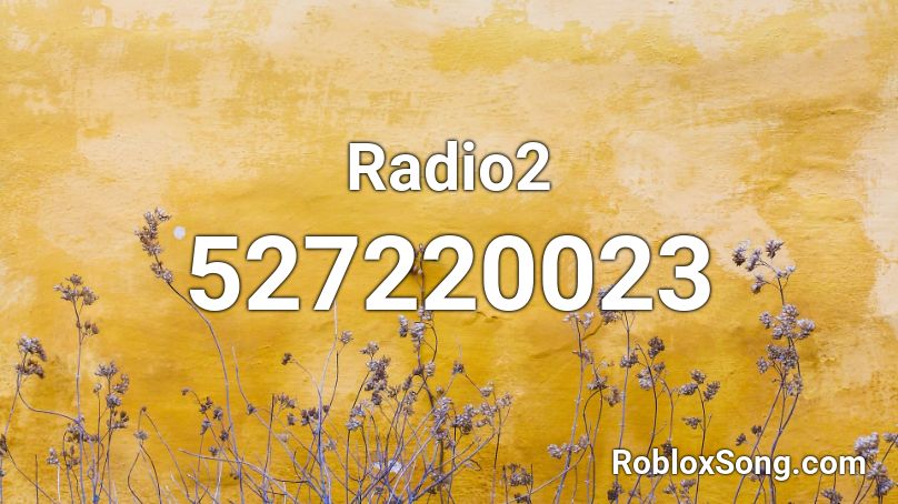 Radio2 Roblox ID