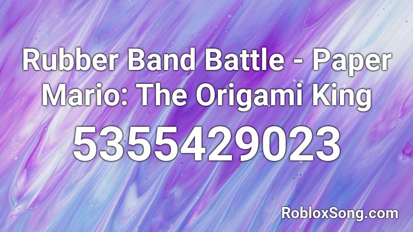 PP Music (Rubber Band) Roblox ID - Roblox music codes