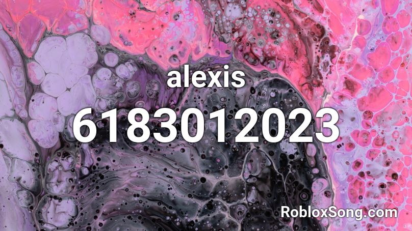 alexis Roblox ID