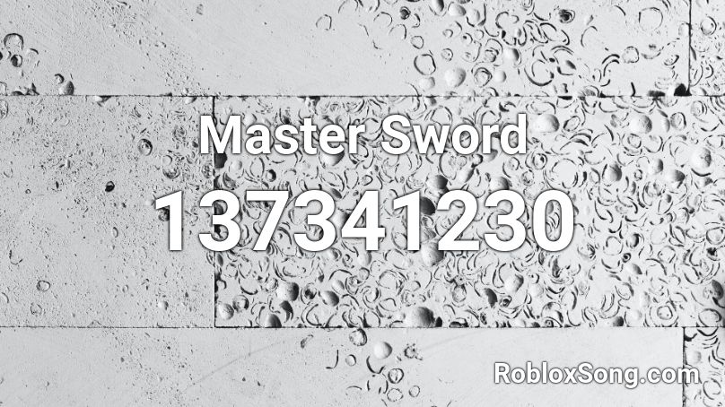 Master Sword Roblox ID