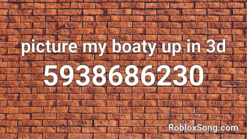 picture my boaty up in 3d Roblox ID