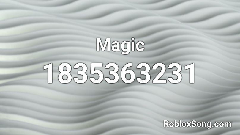 Magic Roblox ID