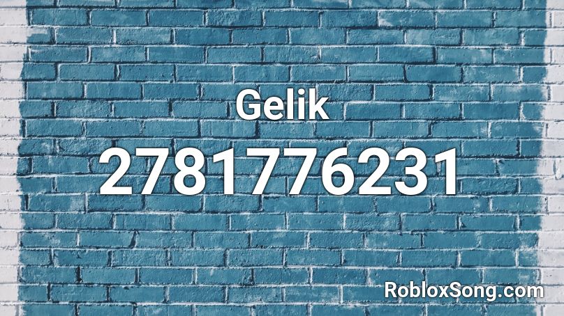 Gelik Roblox ID