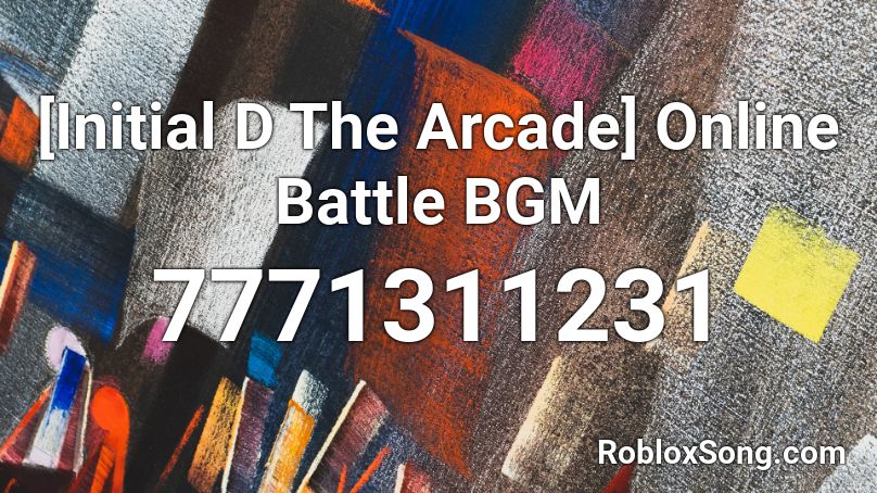 [Initial D The Arcade] Online Battle BGM Roblox ID