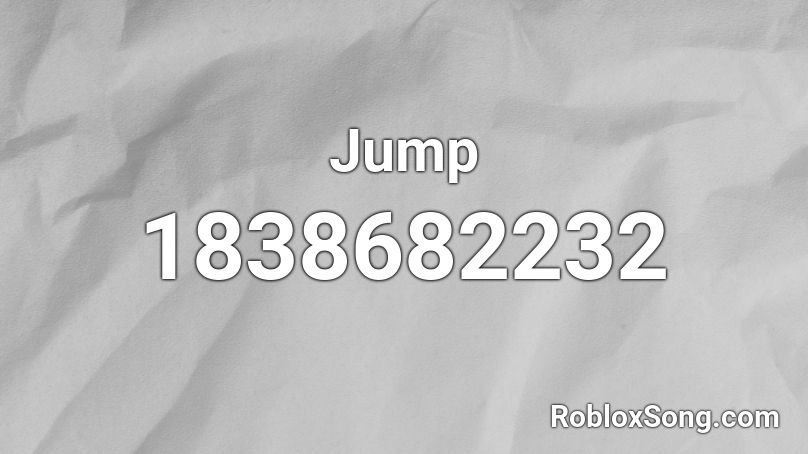 Jump Roblox ID